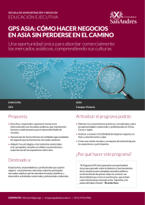 GPS ASIA - Universidad de San Andrés