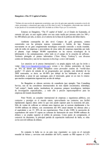 Bangalore «The IT Capital of India