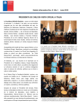 presidenta de chile en visita oficial a italia
