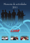 Memoria 2011 - CIAE Autónomos