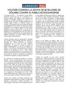 volcker confiesa la estafa de $2 billones de