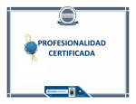 PROFESIONALIDAD CERTIFICADA - Consejo Profesional de