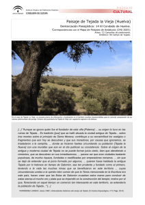 Paisaje de Tejada la Vieja (Huelva)