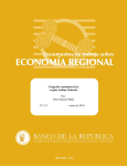 Geografía económica de la región Andina Oriental
