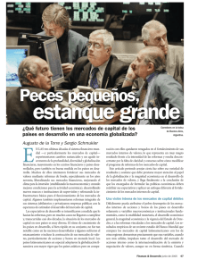 Peces pequeños, estanque grande - Finanzas y Desarrollo