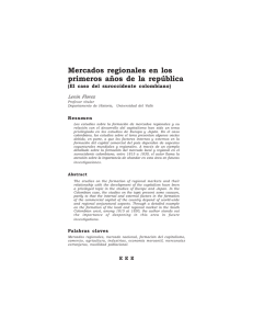 7. Mercados regionales... - Biblioteca Digital Universidad del Valle