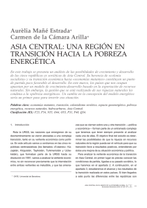 asia central: una región en transición hacia la