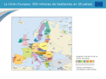 La Unión Europea: 500 millones de habitantes en 28 países