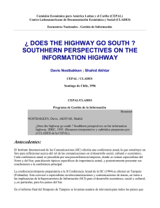 does the highway go south