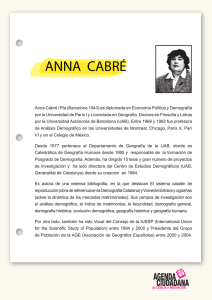 Anna Cabré i Pla - Agenda Ciudadana de Ciencia e Innovación