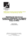 Globalización del proceso productivo - Revista CIRIEC