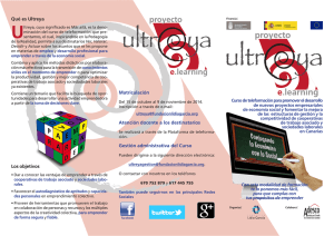 Qué es Ultreya Los objetivos Matriculación Atención docente a los