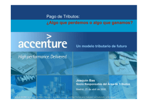 09:55 El Gobierno electr&oacute;nico y las organizaciones tributarias del