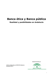 INFORME Banca ETICA y PUBLICA dic 2014