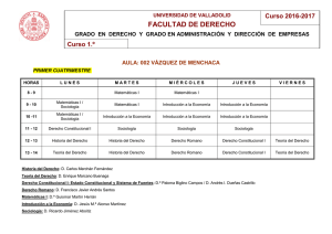 universidad de valladolid - facultad de derecho 2015