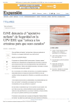 ErNE denuncia el "operativo nefasto" de Seguridad en la UPV/EHU