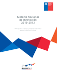 Sistema Nacional de Innovación 2010-2013