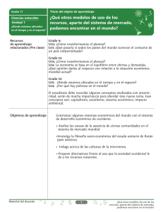 ¿Qué otros modelos de uso de los recursos, aparte - objetos cier-sur