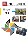 Memoria 2010 - TPH Concepción