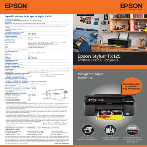 Epson Stylus® TX125