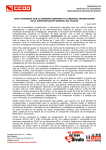 leer nota informativa - Sección Sindical Estatal CCOOMEH