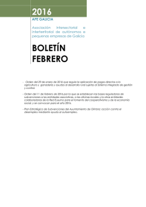 Febrero - Bolet&iacute;n APE Galicia