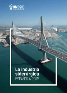 la industria siderúrgica española en 2015