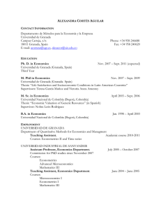 Departamento de Métodos para la Economía y la Empresa