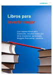 Libros para Invertir mejor - Juan Sainz de los Terreros