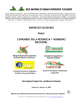 MANDATO SOLIDARIO PARA: CONGRESO DE LA REPUBLICA Y