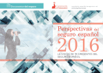 Perspectivas del Seguro Español 2016