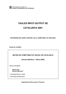 Propuesta de elaboración de una Matriz de Contabilidad Social