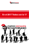 Con Alma Socialista - Partido Socialista Ecuatoriano