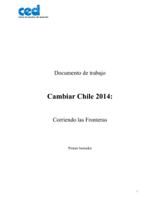 Cambiar Chile 2014 - Centro de Estudios del Desarrollo