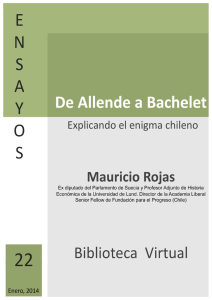 De Allende a Bachelet Biblioteca Virtual Mauricio Rojas
