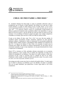 CHILE: DE FREI PADRE A FREI HIJO (*)