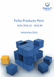 Ficha Producto Perú