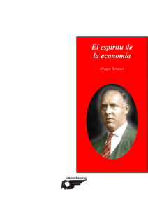 El esp&iacute;ritu de la econom&iacute;a