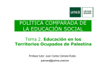 Polit-compara_T2_Educación en Palestina