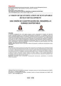 Una visi&oacute;n de cuantificaci&oacute;n del desarrollo