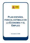 plan español para el estímulo de la economía y el empleo