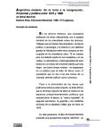 Argentina modelo. De la furia a la resignación. Economía y política