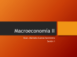 Macroeconomía II - Economía apta para todo público