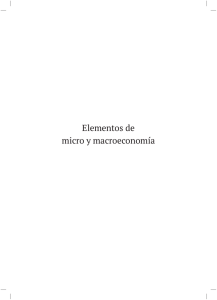 Elementos de micro y macroeconomía