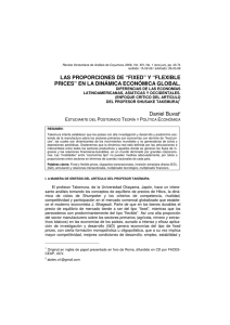 LAS PROPORCIONES DE “FIXED” Y “FLEXIBLE PRICES”