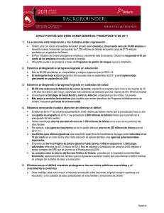 Spanish CINCO PUNTOS QUE DEBE SABER SOBRE EL