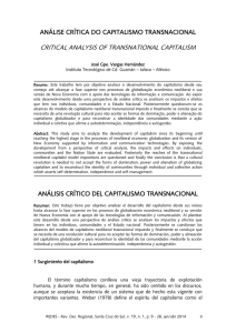 critical analysis of transnational capitalism