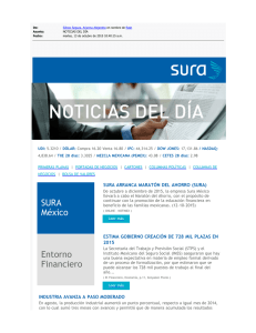 SURA México Entorno Financiero
