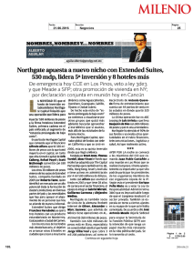 Northgate apuesta a nuevo nicho con Extended Suites 530 mdp