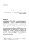 Economía política de la biotecnología agrícola en Norteamérica